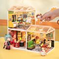 RoboTime 3D-Puzzle Miniaturhaus Fastfood